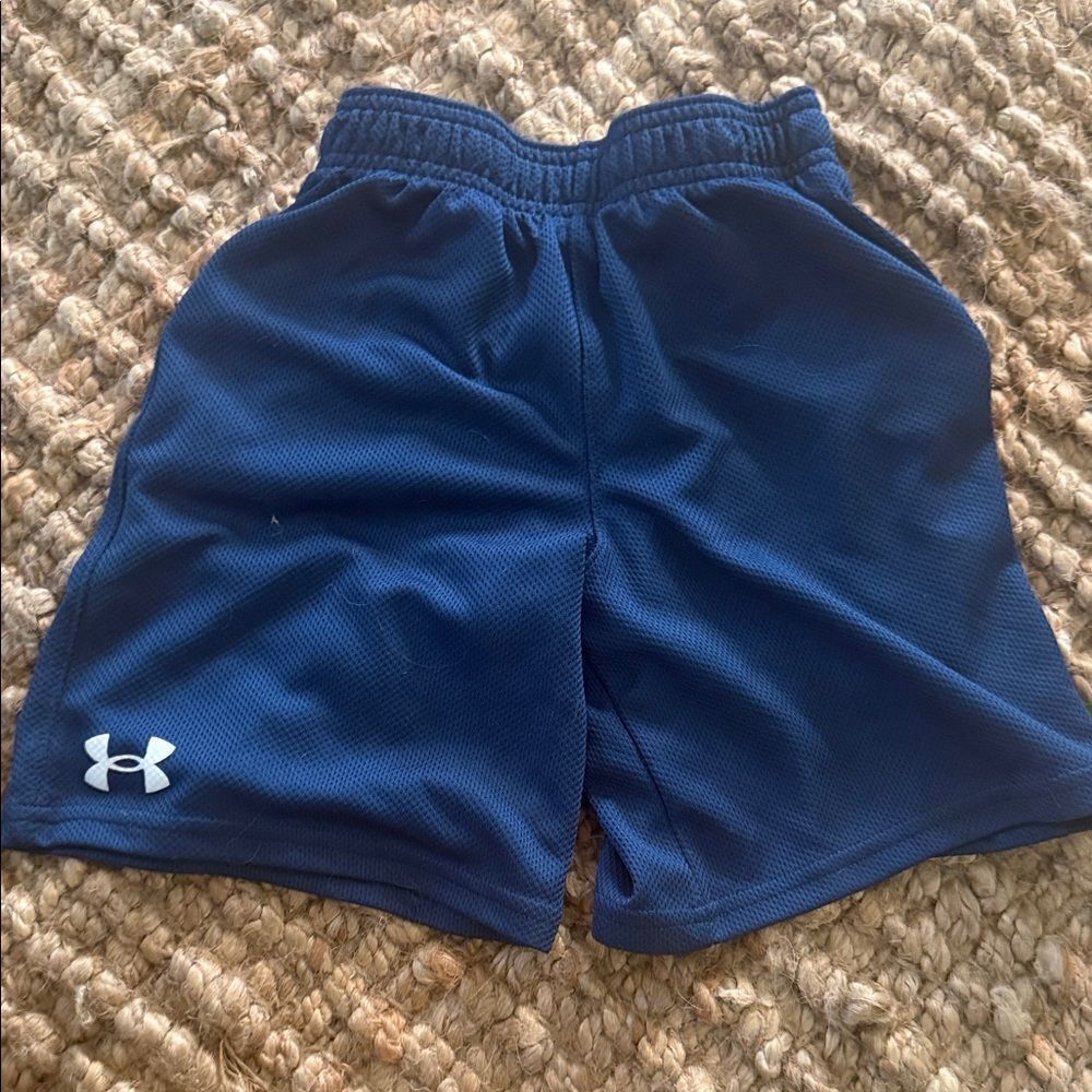 Under Armour Kids Navy Blue Shorts